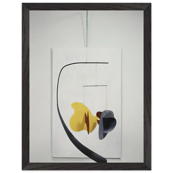 WHITE PANEL 1936 by Alexander Calder — Framed art print at Zephyeer