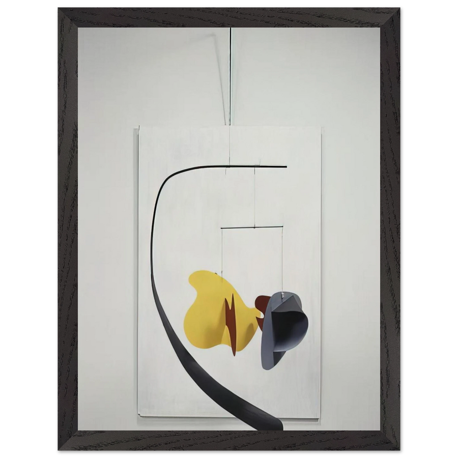 WHITE PANEL 1936 by Alexander Calder — Framed art print at Zephyeer