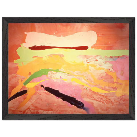Untitled - 1969 by Ronnie Landfield — Framed art print at Zephyeer