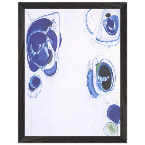 Blue Balls VII by Sam Francis — Framed art print at Zephyeer
