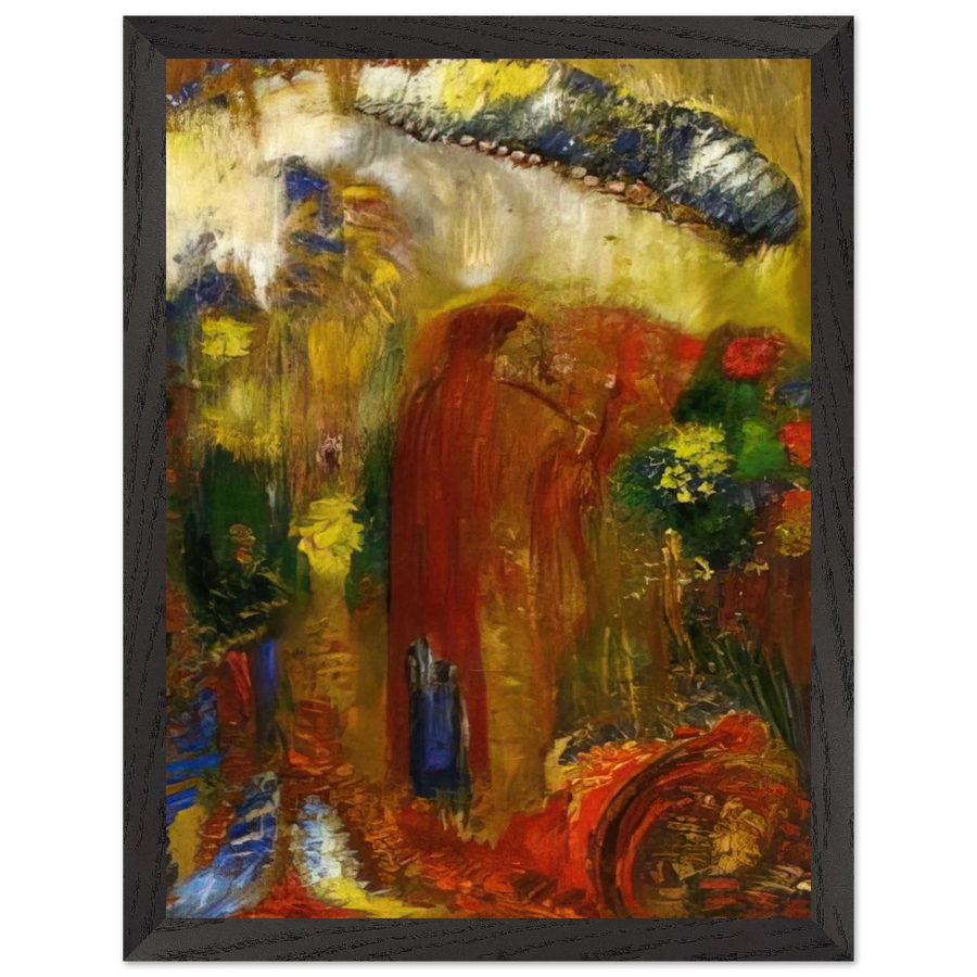 THE SERMON by Odilon Redon — Framed art print at Zephyeer