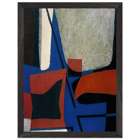 ABSTRACT COMPOSITION 1955 by Enrico Prampolini — Framed art print at Zephyeer