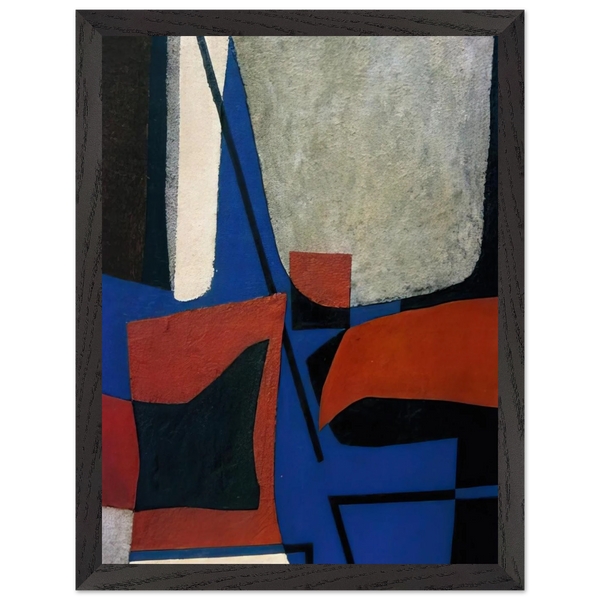 ABSTRACT COMPOSITION 1955 by Enrico Prampolini — Framed art print at Zephyeer