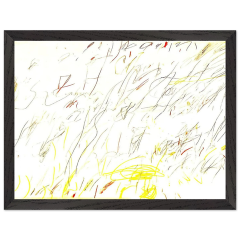 Blue Room by Cy Twombly — Framed art print at Zephyeer