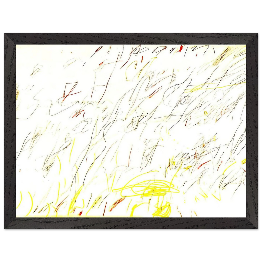 Blue Room by Cy Twombly — Framed art print at Zephyeer