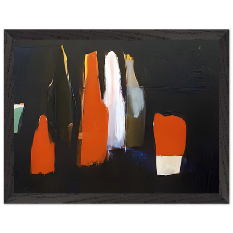 Bouteilles - Art Informel by Nicolas de Stael — Framed art print at Zephyeer