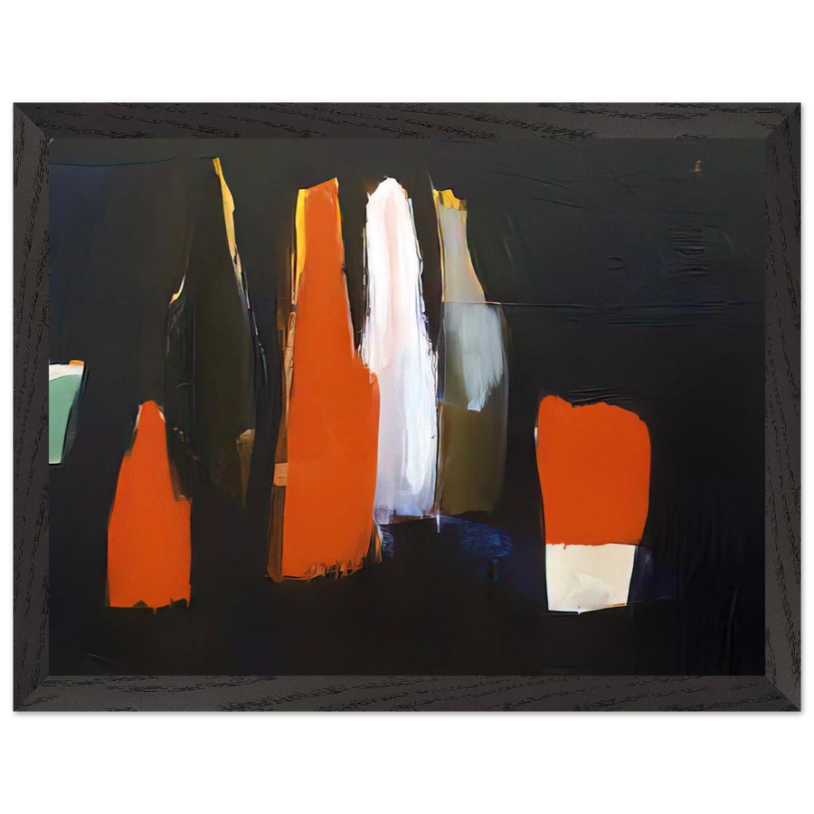 Bouteilles - Art Informel by Nicolas de Stael — Framed art print at Zephyeer