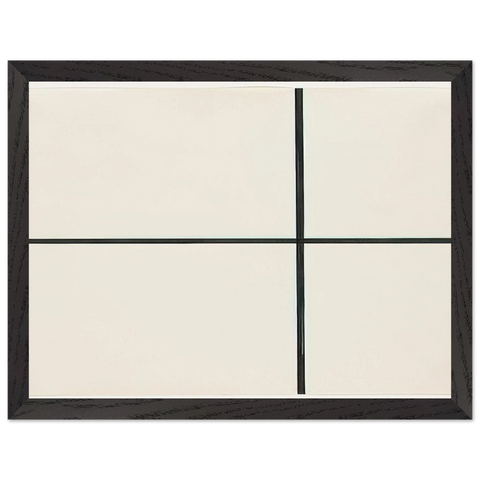 Horizontal and Vertical Lines by Ellsworth Kelly — Framed art print at Zephyeer