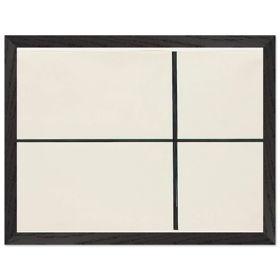 Horizontal and Vertical Lines by Ellsworth Kelly — Framed art print at Zephyeer