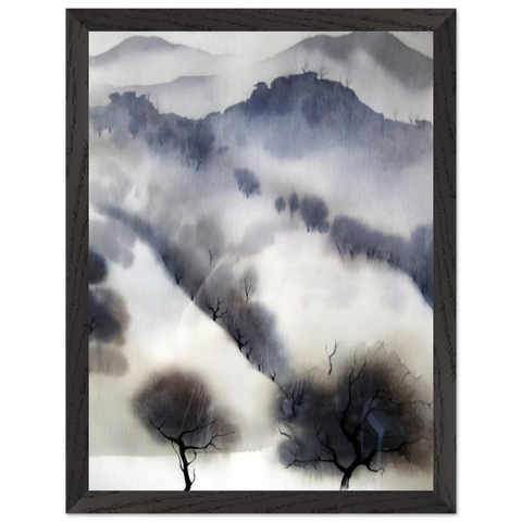 California landscape by Eyvind Earle — Framed art print at Zephyeer