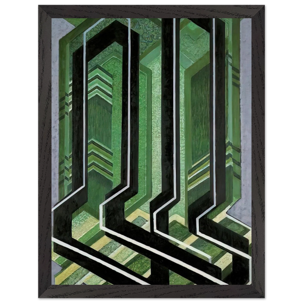 Diagonal Planes by Frantisek Kupka — Framed art print at Zephyeer