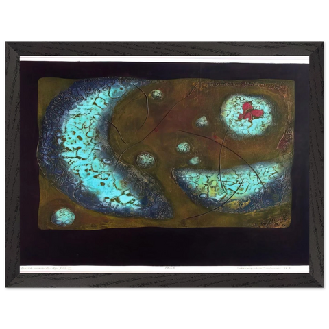 Birthmark - 1968 by Hiroyuki Tajima — Framed art print at Zephyeer