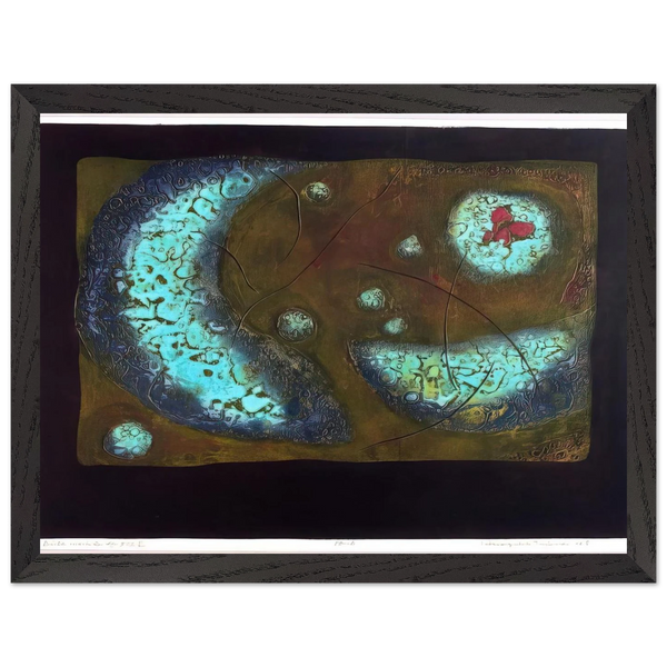 Birthmark - 1968 by Hiroyuki Tajima — Framed art print at Zephyeer