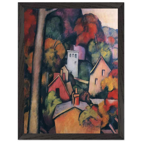 UPPER MANHATTAN by Thomas Hart Benton — Framed art print at Zephyeer