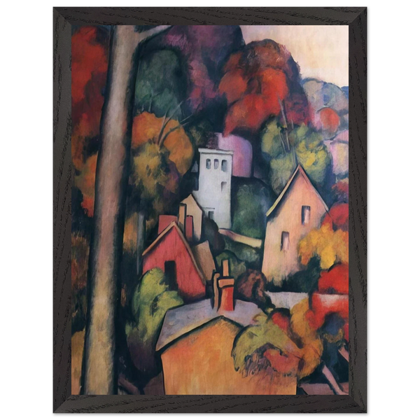 UPPER MANHATTAN by Thomas Hart Benton — Framed art print at Zephyeer