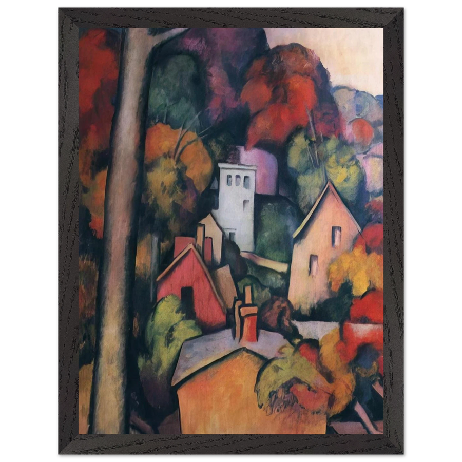 UPPER MANHATTAN by Thomas Hart Benton — Framed art print at Zephyeer