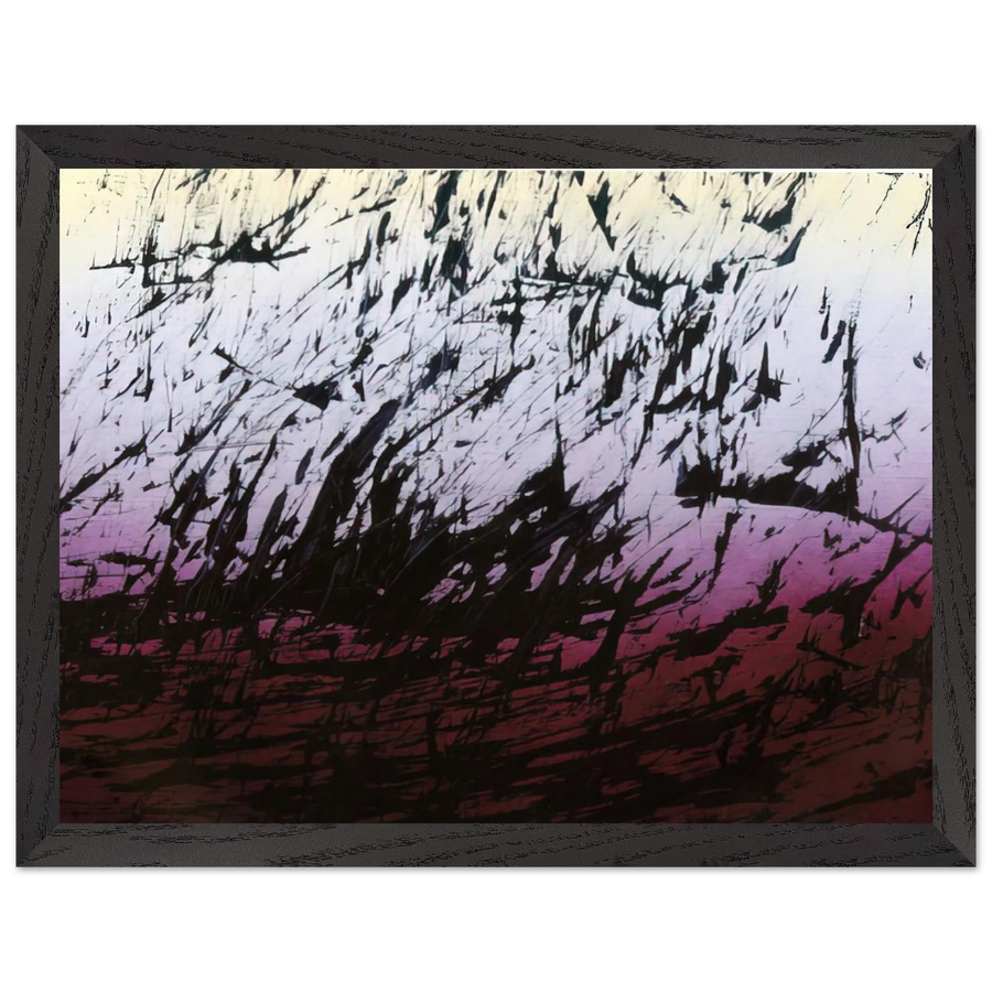 Untitled T1982-H12 - 1982 by Hans Hartung — Framed art print at Zephyeer