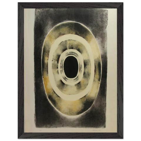 SIXTH STONE III 1964 by Lee Bontecou — Framed art print at Zephyeer