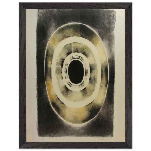 SIXTH STONE III 1964 by Lee Bontecou — Framed art print at Zephyeer