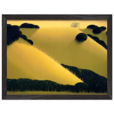 Golden Hills by Eyvind Earle — Framed art print at Zephyeer