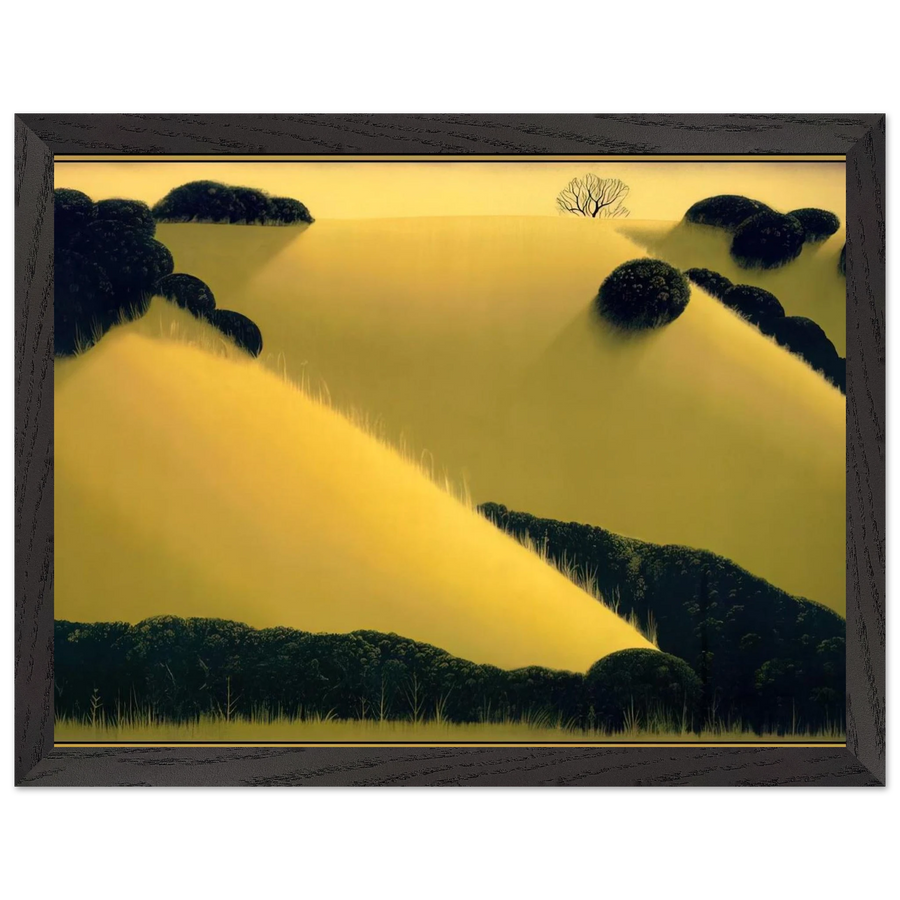 Golden Hills by Eyvind Earle — Framed art print at Zephyeer
