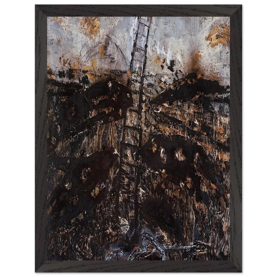 SERAPHIM 1984 by Anselm Kiefer — Framed art print at Zephyeer