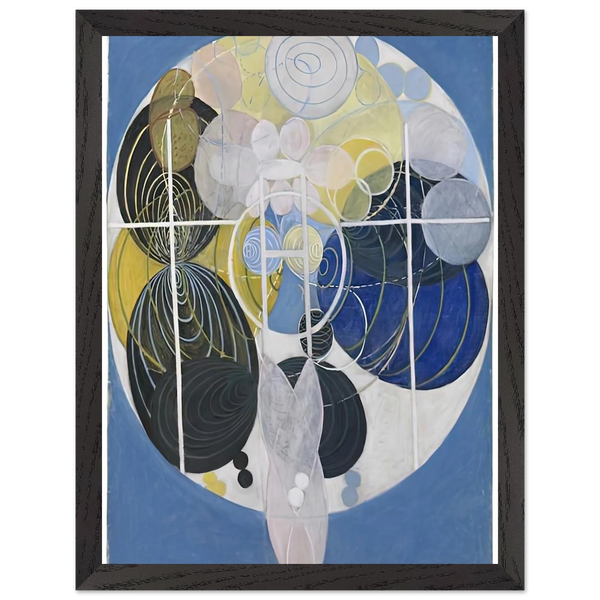 THE LARGE FIGURE PAINTINGS NR 5 1907 by Hilma af Klint — Framed art print at Zephyeer