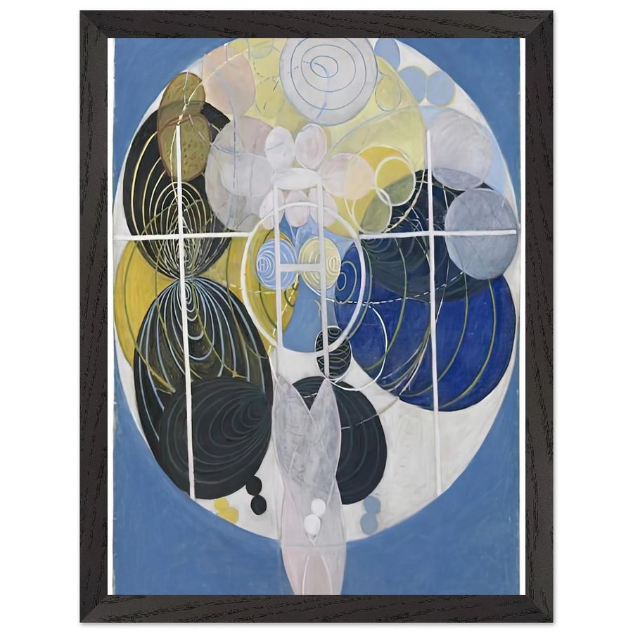 THE LARGE FIGURE PAINTINGS NR 5 1907 by Hilma af Klint — Framed art print at Zephyeer