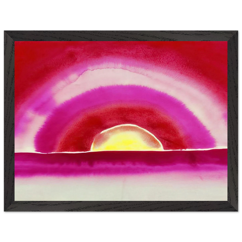 Sunrise by Georgia O'Keeffe — Framed art print at Zephyeer