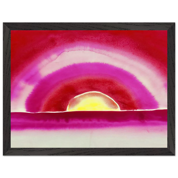 Sunrise by Georgia O'Keeffe — Framed art print at Zephyeer
