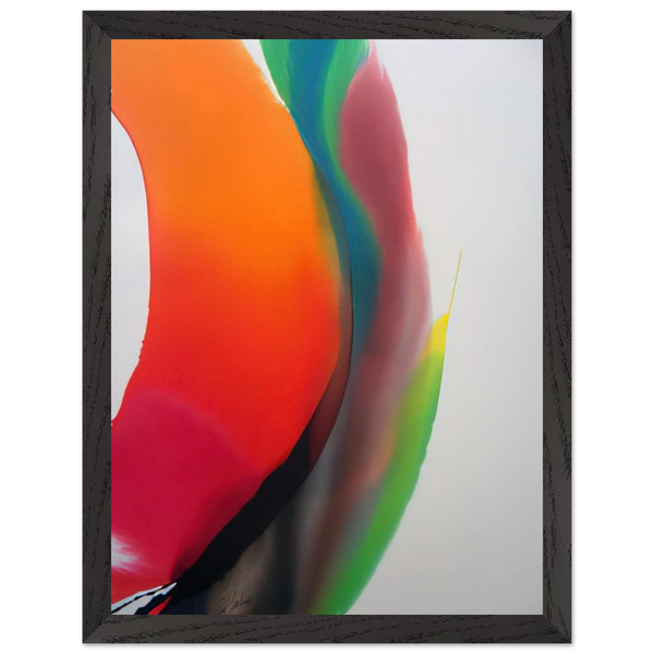 Phenomena Montezuma s Band by Paul Jenkins — Framed art print at Zephyeer