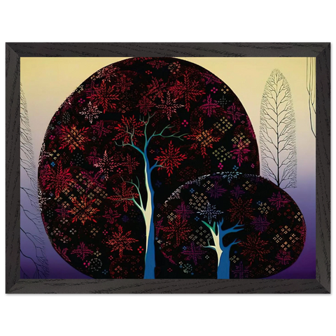 A Tree Poem by Eyvind Earle — Framed art print at Zephyeer