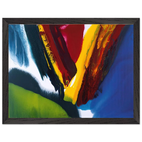 Phenomena Intervening Mantle by Paul Jenkins — Framed art print at Zephyeer