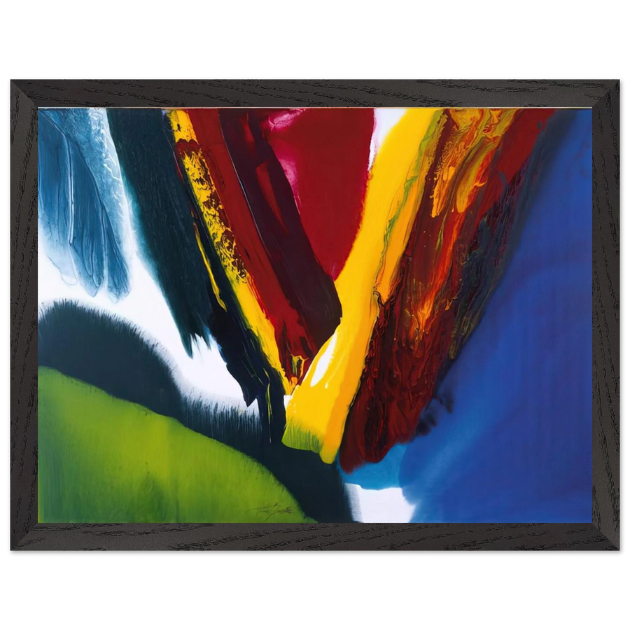 Phenomena Intervening Mantle by Paul Jenkins — Framed art print at Zephyeer