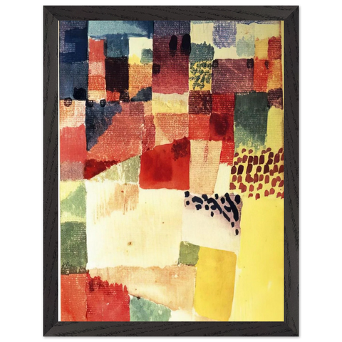 HAMMAMET by Paul Klee — Framed art print at Zephyeer