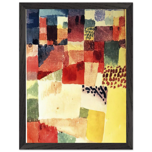 HAMMAMET by Paul Klee — Framed art print at Zephyeer