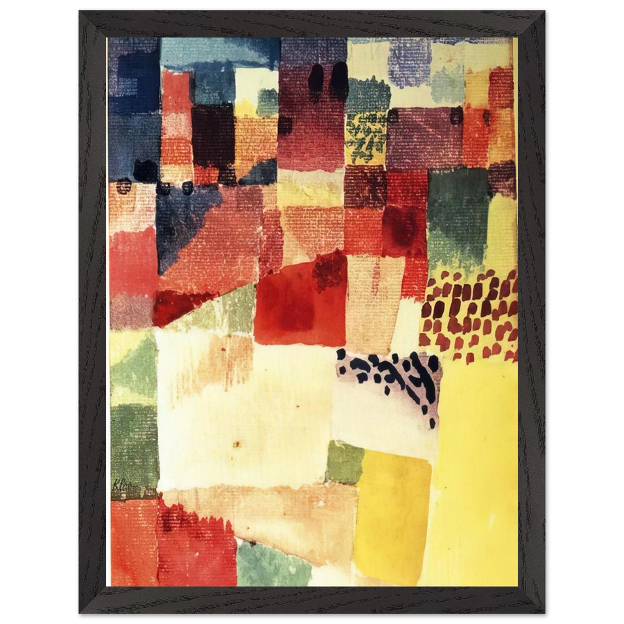 HAMMAMET by Paul Klee — Framed art print at Zephyeer