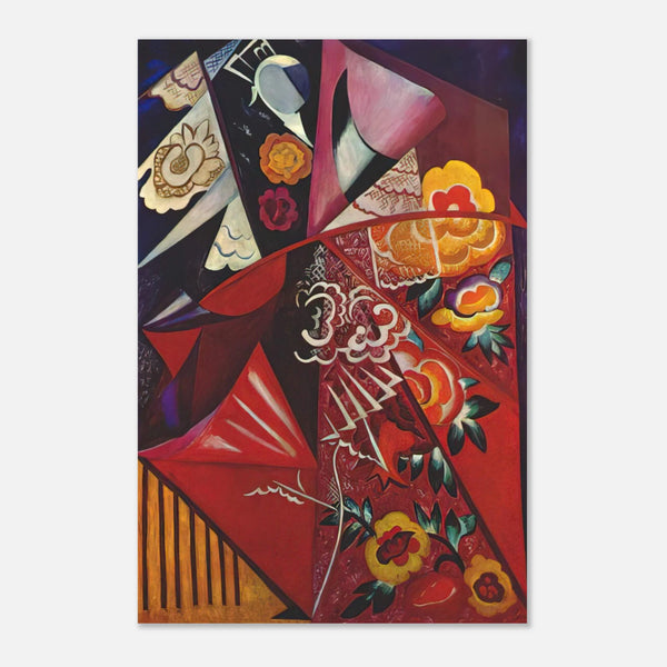 Espagnole (1914) by Natalia Goncharova, poster