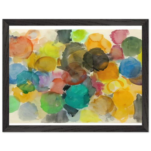 Untitled - 1961 by Ernst Wilhelm Nay — Framed art print at Zephyeer