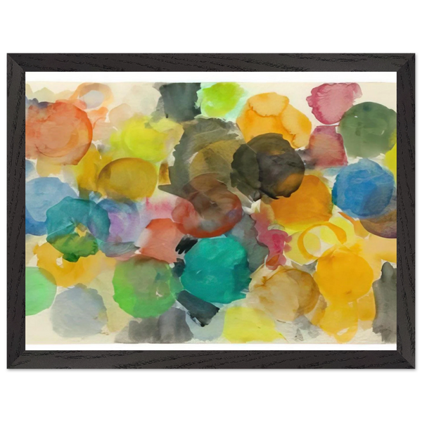 Untitled - 1961 by Ernst Wilhelm Nay — Framed art print at Zephyeer
