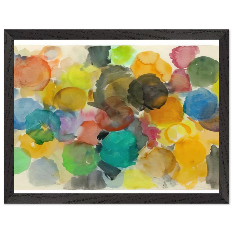 Untitled - 1961 by Ernst Wilhelm Nay — Framed art print at Zephyeer