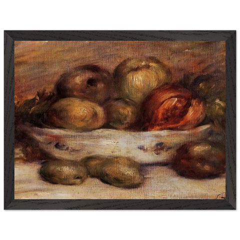 Still Life with Fruit by Pierre-Auguste Renoir — Framed art print at Zephyeer