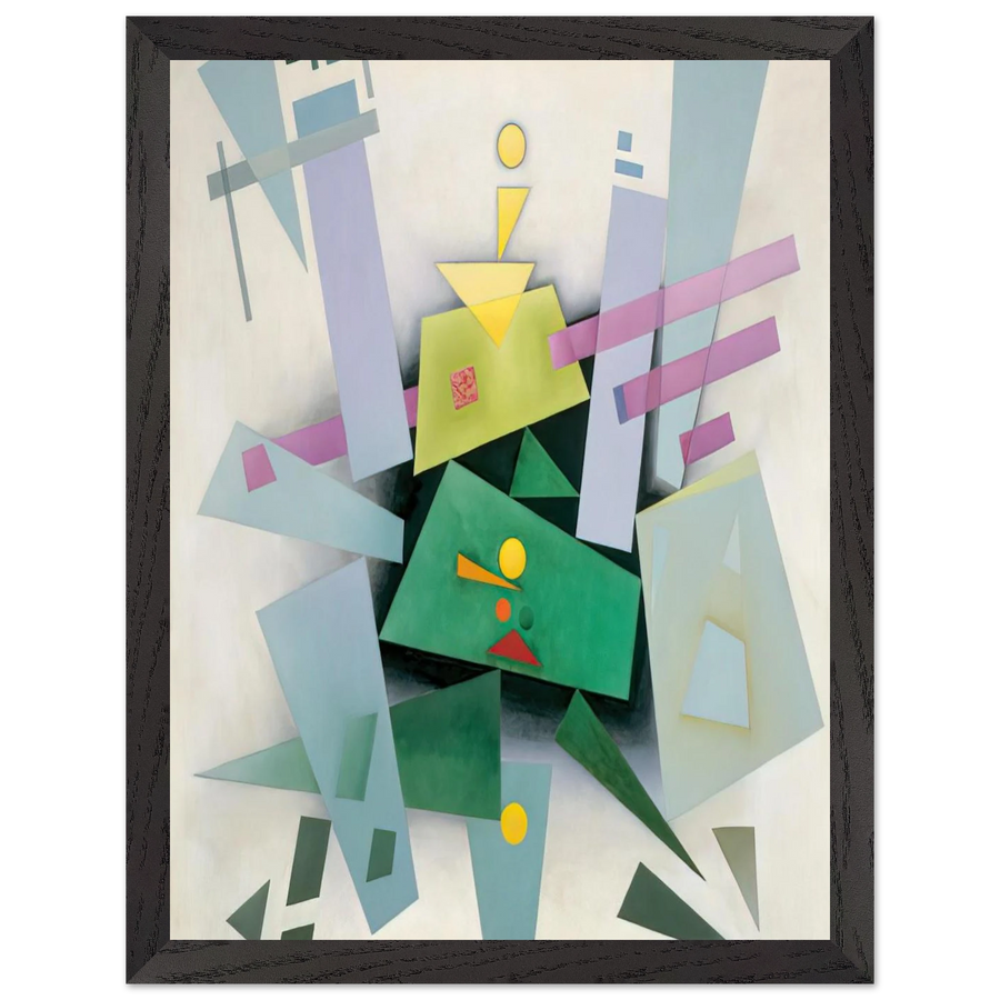 INVENTION COMPOSITION 31 1933 by Rudolf Bauer — Framed art print at Zephyeer