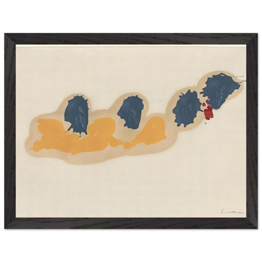 April IV - 1960 by Helen Frankenthaler — Framed art print at Zephyeer