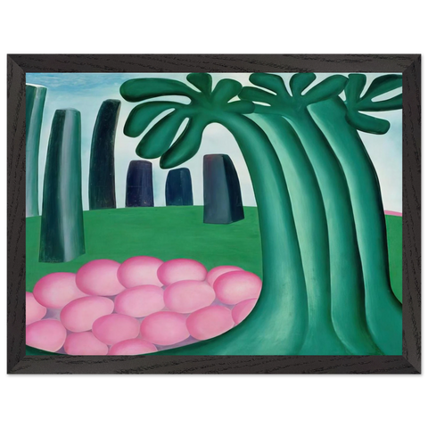Forest by Tarsila do Amaral — Framed art print at Zephyeer