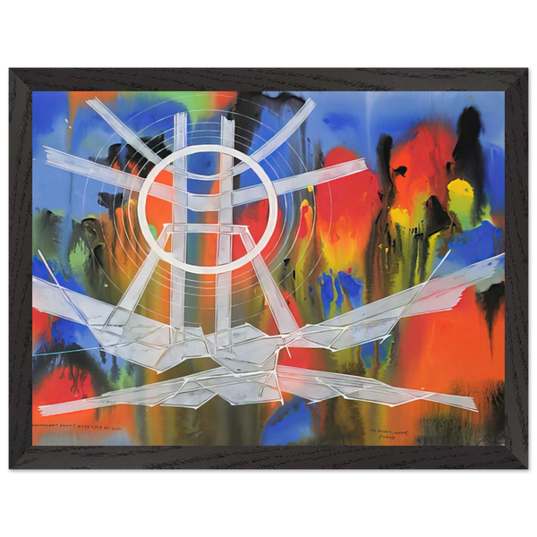 Significant Event Note - 1980 by Jimmy Ernst — Framed art print at Zephyeer
