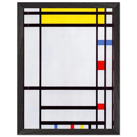 Place de la Concorde by Piet Mondrian — Framed art print at Zephyeer
