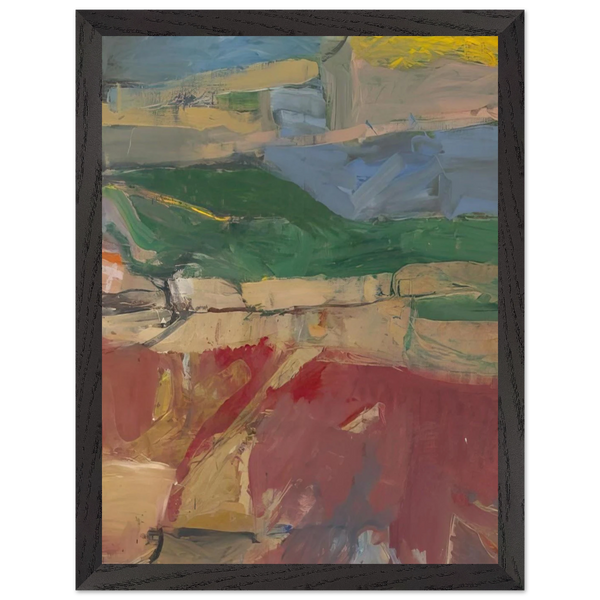 Berkeley #32 by Richard Diebenkorn — Framed art print at Zephyeer