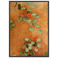 NASTURTIUMS by Gustave Caillebotte — Framed art print at Zephyeer