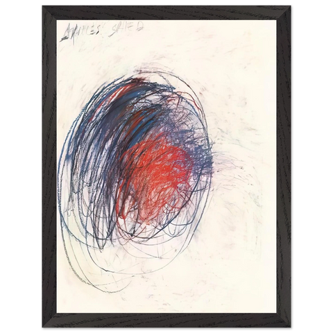 Fifty Days at Iliam. Shield of Achilles by Cy Twombly — Framed art print at Zephyeer